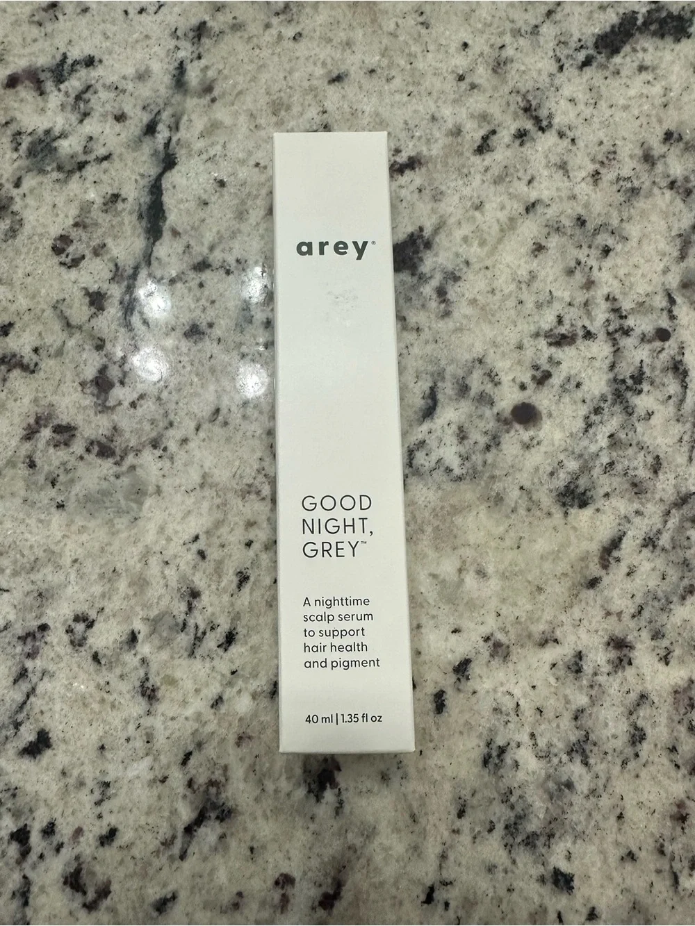 Good Night, Grey Nighttime Scalp Serum — White